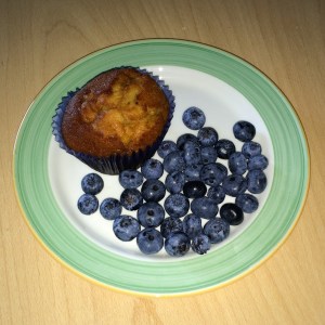 Blueberries, two ways.